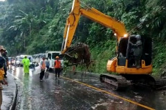 BPBD Sumedang Siagakan Pos dan Personel 24 Jam di Kawasan Cadas Pangeran