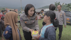 Kali Kedua Polres Sumedang Kirimkan Bantuan Untuk Korban Gempa Cianjur