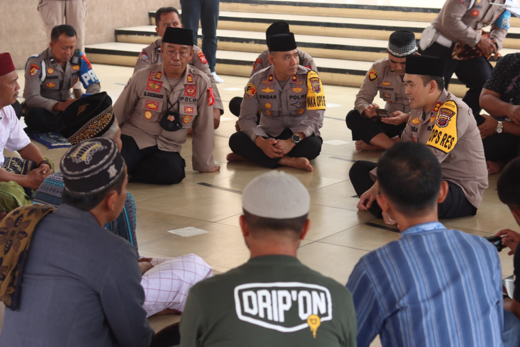 Pemeliharaan Kamtibmas, Polres Sumedang Laksanakan Program Jumat Curhat