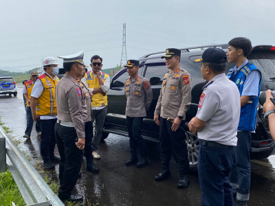 Jelang Nataru, Polres Sumedang Tinjau Tol Cisumdawu Seksi 2 Dan 3