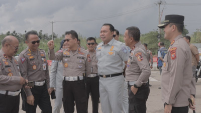 Jelang Nataru, Kakorlantas Polri Cek Jalur Tol Cisumdawu 