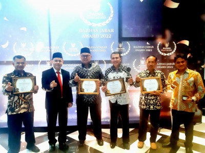 Baznas Sumedang Raih 4 Penghargaan Dan 6 Nominasi Terbaik Di Jabar