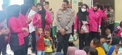Wakapolda Jabar Laksanakan Peninjauan Lokasi Banjir Bandang Di Cimanggung 