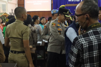 Forkopimda Sumedang Laksanakan Monitoring Perayaan Malam Natal Di Gereja Pasundan