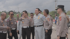 Jelang Nataru, Kakorlantas Polri Cek Jalur Tol Cisumdawu 