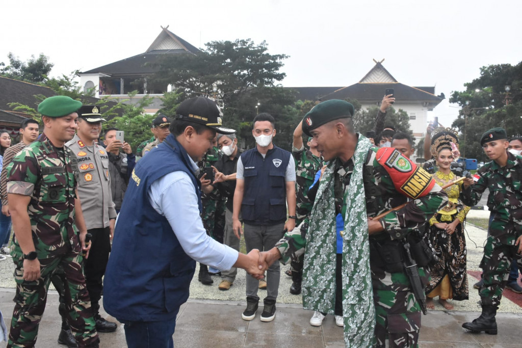 Satgas Pamtas Papua Pulang dalam Keadaan Lengkap 