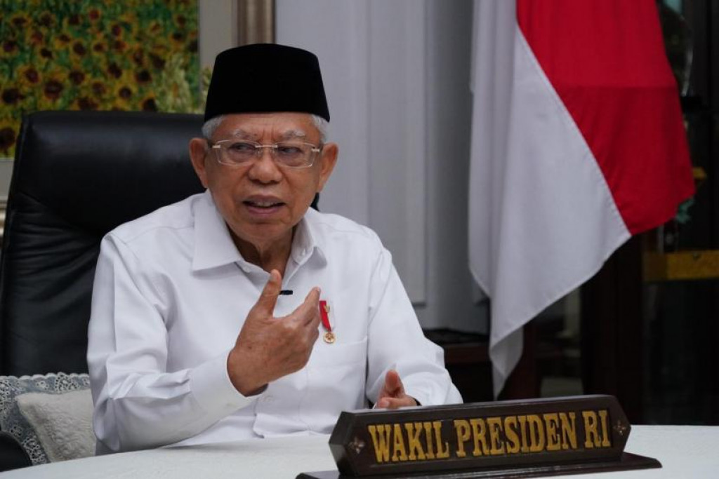 Wapres Ma'ruf Amin Bantah Dugaan Istana Intervensi KPU Loloskan Parpol Tertentu