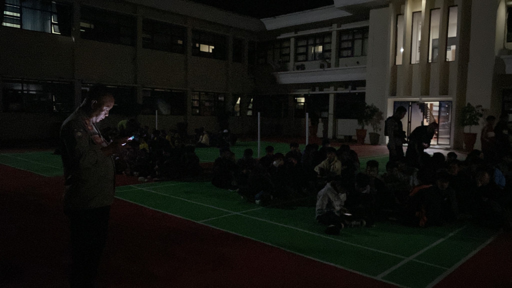 Cegah Terjadinya Tawuran, Polres Sumedang Amankan Puluhan Siswa