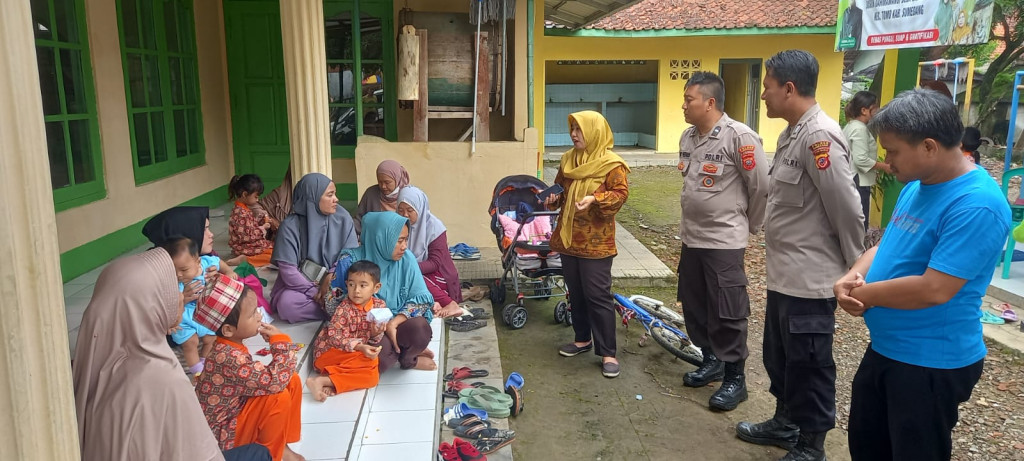 Bantu Turunkan Angka Stunting, Polres Sumedang Kerahkan Bhabinkamtibmas 