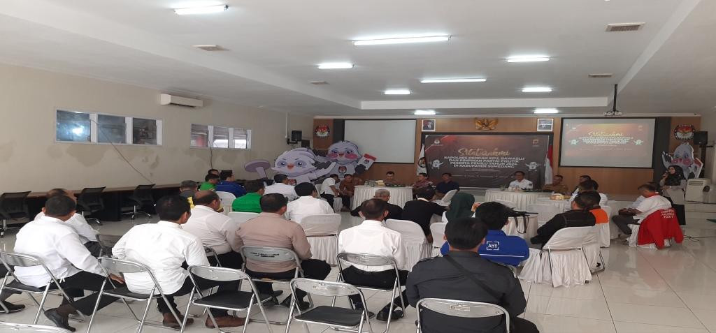 Ciptakan Pemilu 2024 yang Aman dan Damai, Polres Sumedang Gelar Silaturahmi dengan Partai Politik