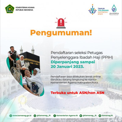 Masa Pendaftaran PPIH 1444 Hijriah Diperpanjang, Berikut Syarat Dan Cara Daftarnya