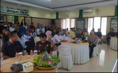 Kapolres Sumedang Hadiri Peringatan Milad Baznas Ke 22