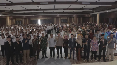 Kapolres Sumedang Hadiri Pelantikan PPS Kabupaten Sumedang 