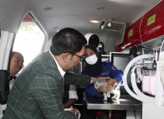 Ridwan Kamil Luncurkan Mobil Pelayanan Veteriner Hewan