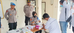 Cegah Adanya Penyalahgunaan Narkoba, Polres Sumedang Lakukan Tes Urine Bagi Personilnya 
