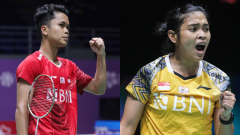 Ginting Dan Gregoria Lolos Ke 16 Besar Indonesia Masters 2023, Ini Lawan Yang Dihadapi!