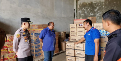 Minyak Goreng Kemasan Murah “MINYAKITA” Langka, Polres Sumedang Lakukan Pengecekan Ke Distributor