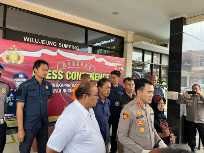 Polres Sumedang Berhasil Ungkap Kasus Pembunuhan Pria Di Wilayah Ujungjaya