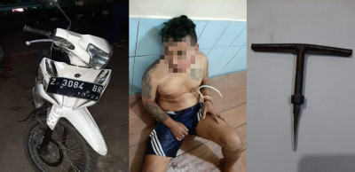 Seorang Warga Jatinangor, Menjadi Pelaku Curanmor Berhasil Diringkus Polres Sumedang