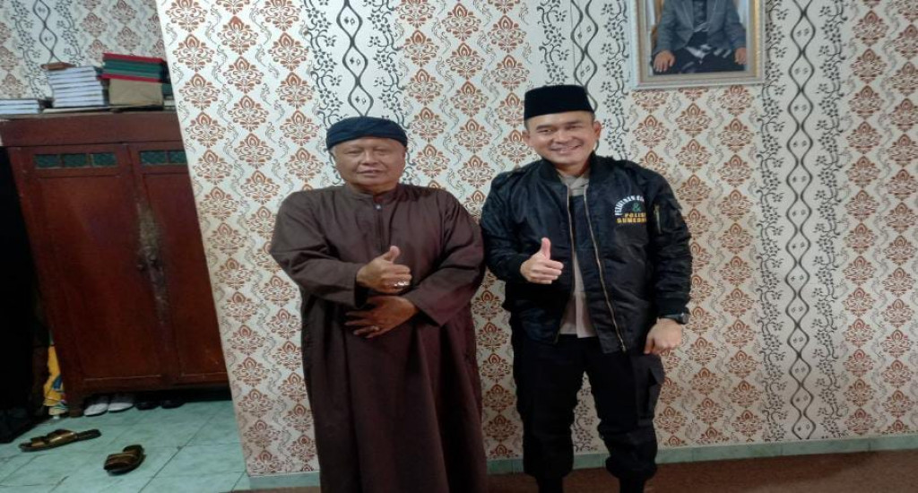 Tingkatkan Sinergitas Bersama Tokoh Agama Kapolres Sumedang Sambangi Ponpes Cikamala