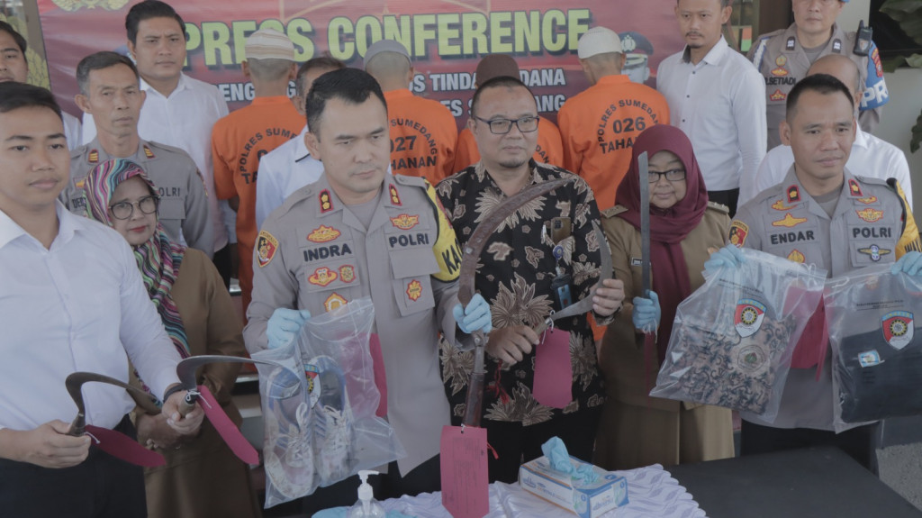 Polres Sumedang Berhasil Ungkap Kasus Kekerasan yang Sebabkan Satu Orang Pelajar SMK Meninggal Dunia