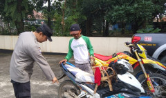 Banyaknya Keluhan Knalpot Bising, Polsek Ujungjaya Lakukan Penertiban Knalpot Bising