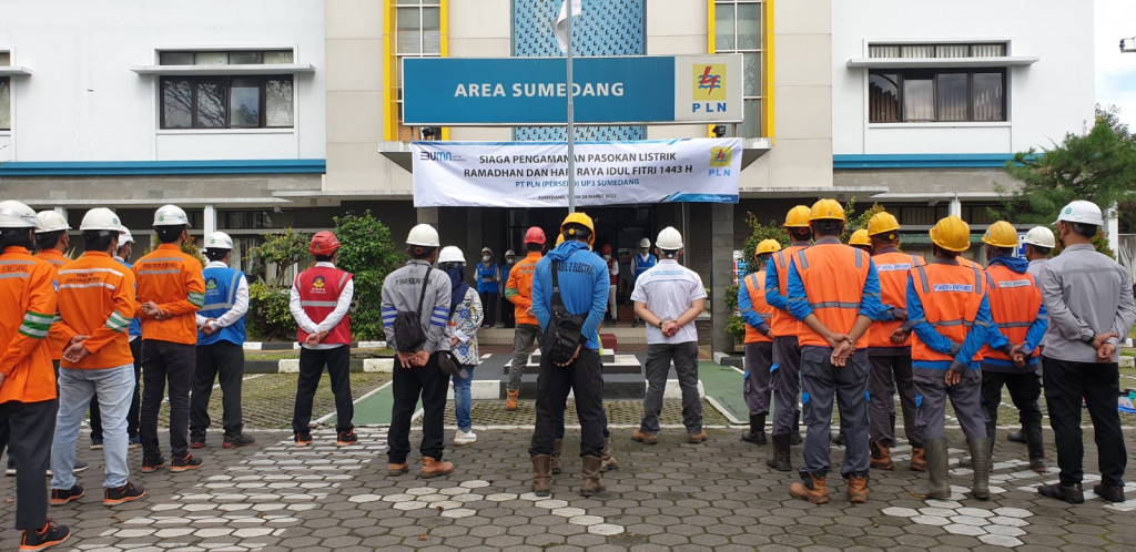  Antisipasi Arus Mudik Lebaran, PLN UP3 Sumedang Siapkan 2 Posko
