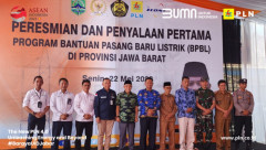 Ratusan Rumah Tangga Tidak Mampu di Wilayah PLN UP3 Sumedang Terima Bantuan BPBL Gratis