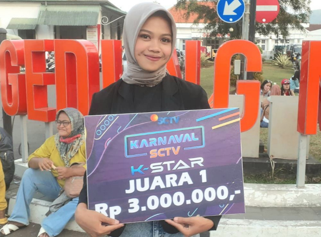 Sifa Rizkiyani Sukses Juarai K-STAR Karnaval SCTV di Sumedang