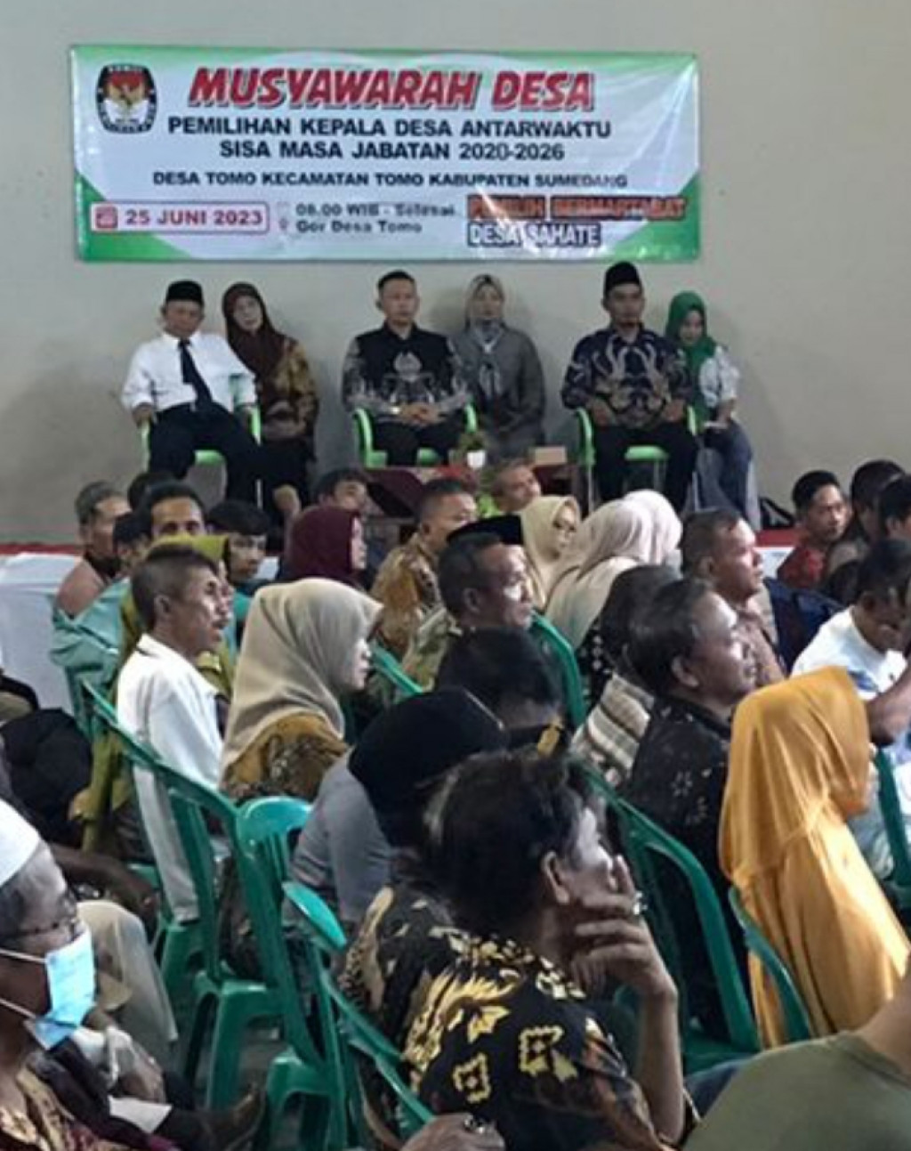 Ooy Menangkan Pilkades PAW Desa Tomo