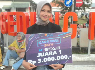 Sifa Rizkiyani Sukses Juarai K-STAR Karnaval SCTV Di Sumedang