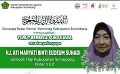 Seorang Jemaah Haji Sumedang Meninggal Dunia