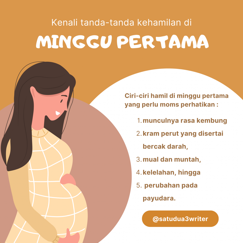 Kenali Tanda-Tanda Kehamilan di Minggu Pertama!