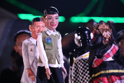 Hibur Warga Sumedang, BNPB Suguhkan Pentas Budaya Lokal Dengan Pesan Kebencanaan