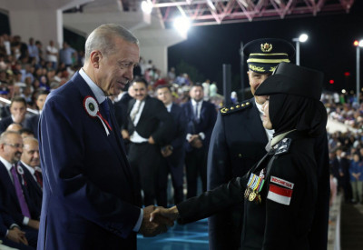 Ikuti Pendidikan 2 Tahun Di Turki, 3 Anggota Polri Diwisuda Presiden Erdogan