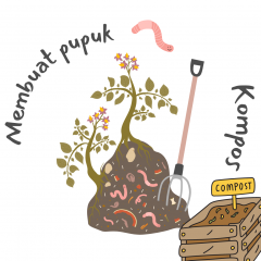 Bagaimana Cara Membuat Pupuk Kompos Dari Daun Kering Dan Sampah Organik? Yuk Simak Pembuatananya